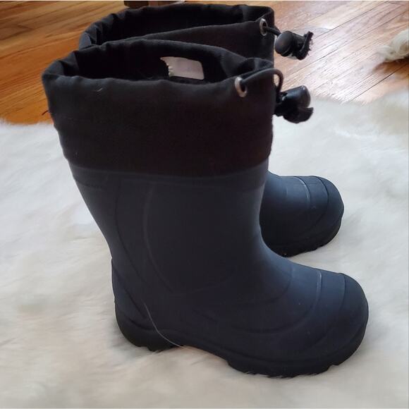 Kamik youth size 8 snow winter boots navy blue toddler - Picture 2 of 9